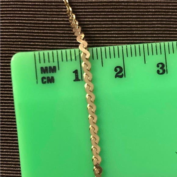 14K Yellow Gold 20” Serpentine Link 2 mm Chain Necklace 6.4 Grams - Picture 6 of 12